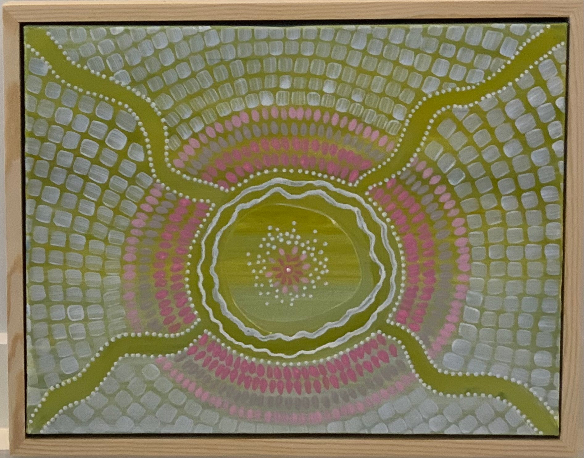 Aboriginal painting | SallouArt | acrylic artwork