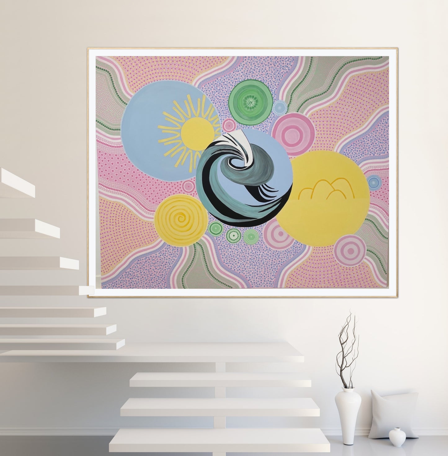 Aboriginal painting | SallouArt | acrylic artwork