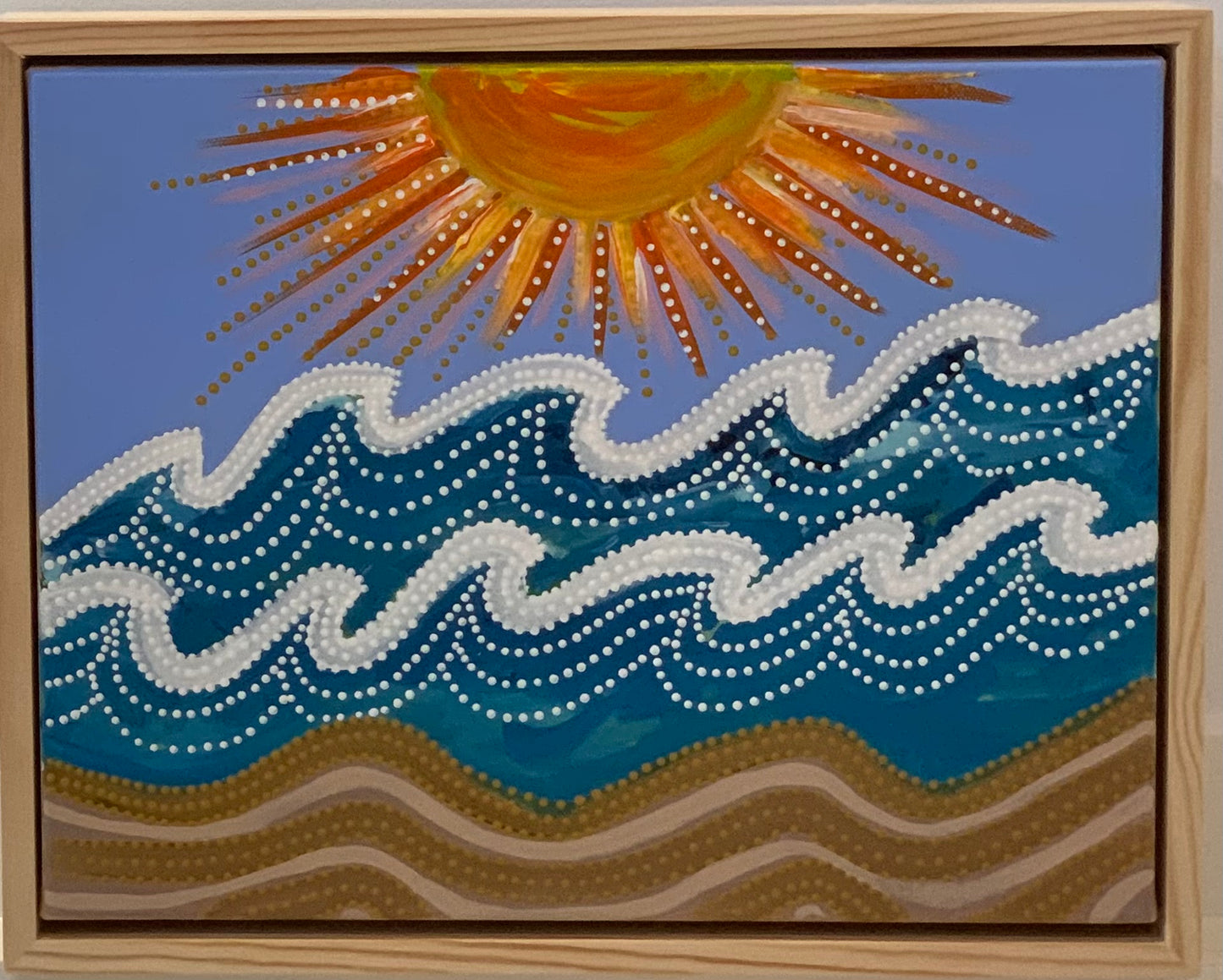 Aboriginal painting |Sallouart| artwork