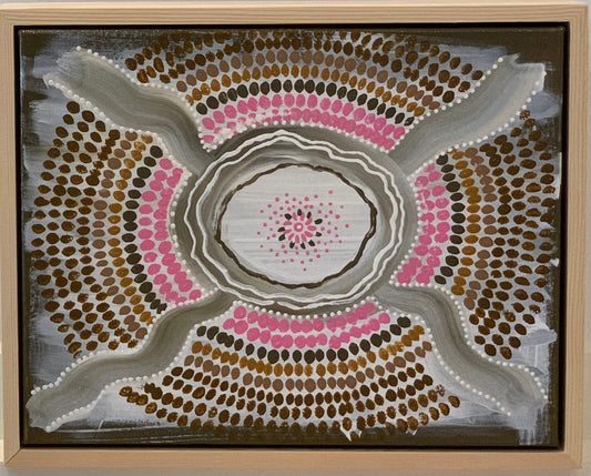 Aboriginal Painting | SallouArt | Acrylic artwork